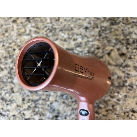 GEM Force Intense Ionic Ceramic Science Hair Dryer, PINK - Picture 8 of 12